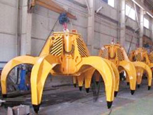 電動(dòng)液壓抓斗應(yīng)用于礦山與冶金